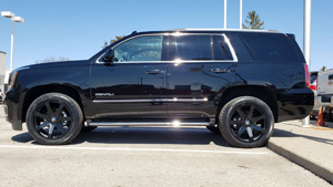 GMC Yukon with Black Rhino Mozambique